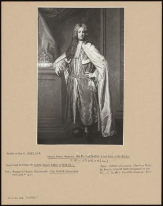 Henry Bowes Howard, 11th Earl Of Suffolk & 4th Earl Of Berkshire