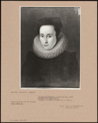 Elizabeth Helyar, Wife Of Dr. John Bishop Of Chichester