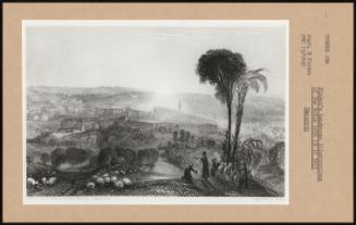 Finden's Landscape Illustrations of the Bible 1836 (R II 589) Nazareth