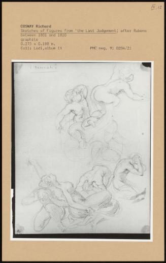 Sketches Of Figures From 'the Last Judgement
