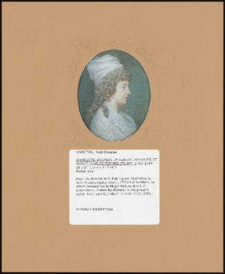 Charlotte, Duchess Of Albany, Daughter Of Prince Charles Edward Stuart, 1755-1789