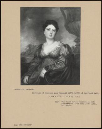 Portrait Of Harriet Anne Bonnell (1791-1835) Of Buffield Hall.