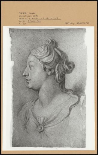 Head Of A Woman In Profile To L