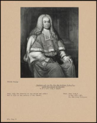 Portrait Of The Rt. Hon Sir William Yorke, Bt. , Lord Chancellor Of Ireland