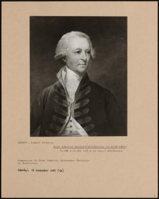 Rear Admiral Richard Brathwaite (C 1728 - 1805)