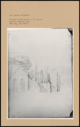 Italian Sketchbook, F 75, Verso