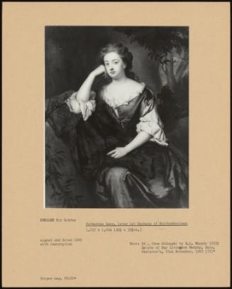 Catherine Lucy, Later 1st Duchess Of Northumberland