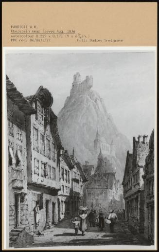 Oberstein Near Treves Aug. 1836