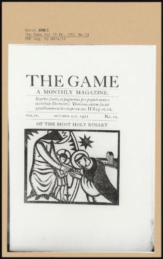 The Game Vol Iv Oc 1921 No 10