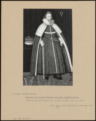 Portrait Of William Compton, 1st Earl Of Northampton.