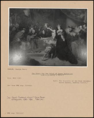 The Court For The Trial Of Queen Katharine