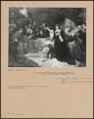 The Court For The Trial Of Queen Katharine