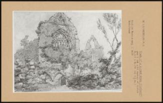 Study Of A Ruined Abbey (Tintern )