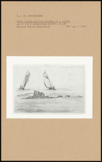 Hurst Castle and Two Studies of a Cutter