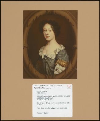 Winifred Glanville (Daughter Of William & Francis Glanville