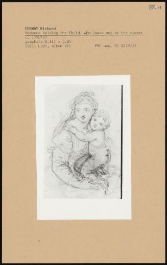 Madonna Holding The Child, Who Looks Out At The Viewer