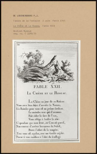 Le Chene Et Le Roseau Fable Xxii