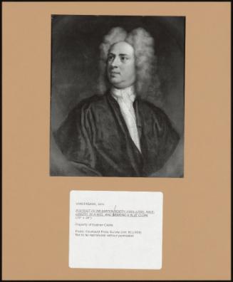 Portrait Of Mr Barton Booth (1681-1733), Half-Length, In A Wig, And Wearing A Blue Cloak