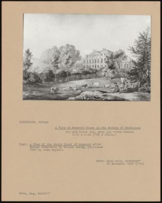 A View of Kenwood House in the County of Middlesex