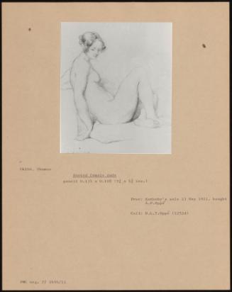 Seated Female Nude