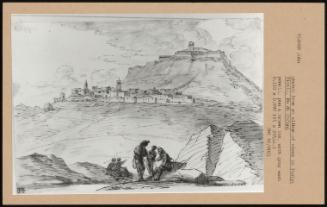 Sketch From An Album Of Views In Italy: Tivolli, Re Di Cofani