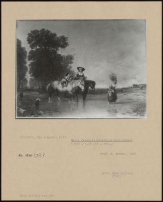 Dutch Peasants Returning From Market