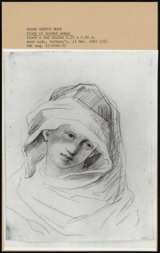 Study Of Hooded Woman