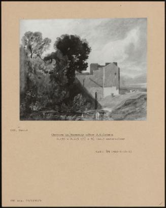 Chateau In Normandy After J.S. Cotman