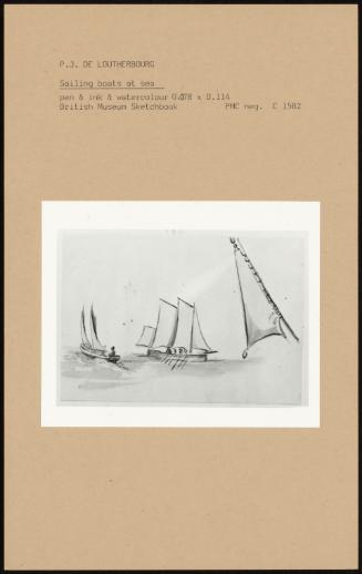 Sailing Boats At Sea