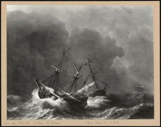 Three Ships In A Gale