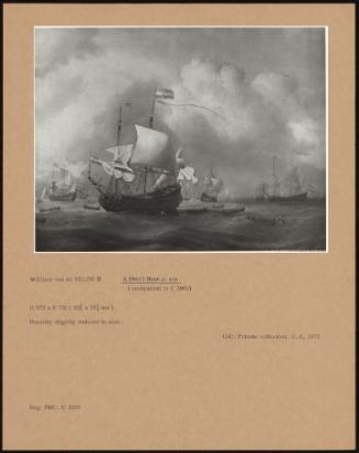 A Dutch Fleet At Sea (Companion To C 2004) ?