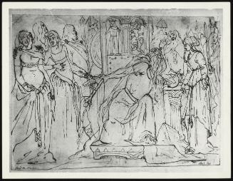 Study for King Lear: Cordelia's Portion, Act I, Scene 1