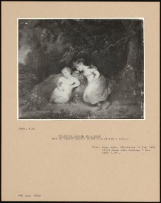 Children Asleep In A Wood