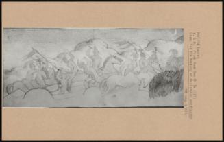 Study For The Meeting Of Wellington And Blucher