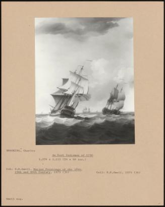 An East Indiaman Of 1750