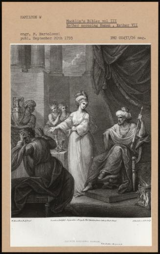 Macklin's Bible: Vol Iii; Esther Accusing Haman, Esther Vii