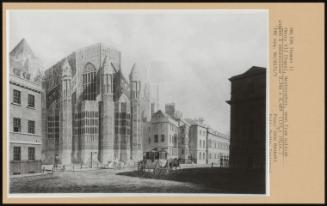 Henry VII Chapel, Westminster, Seen From Outside