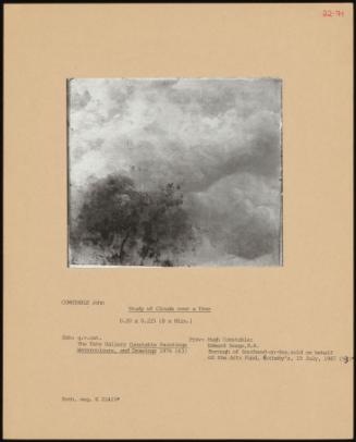 Study Of Clouds Over A Tree