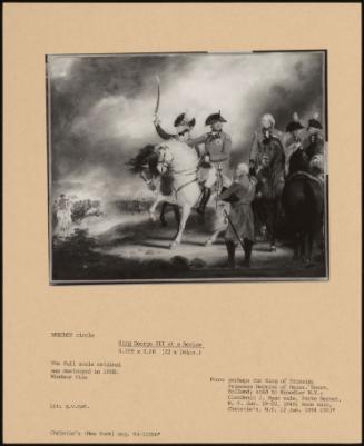 King George III At A Review