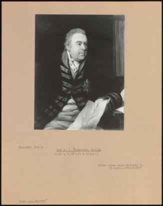 Sir A. I. Cochrane, G.C.B.