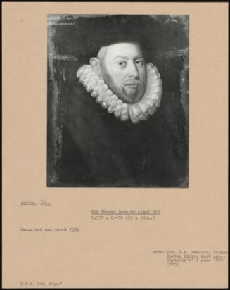 Sir Thomas Bromley (Aged 56)