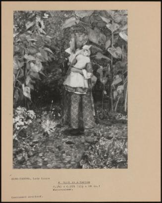 A Girl In A Garden