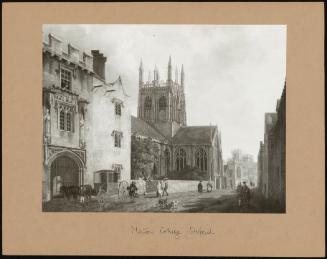 View Of Merton College, Oxford