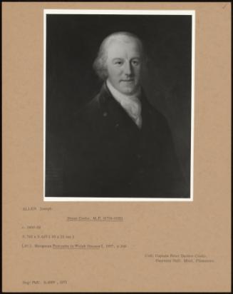 Bryan Cooke, M P (1756 - 1821)