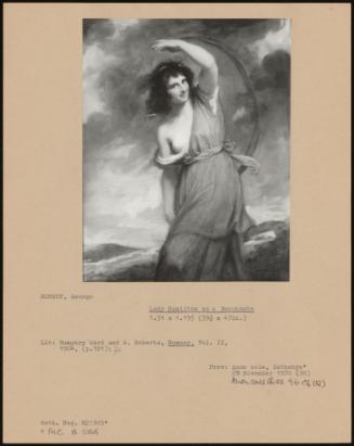 Lady Hamilton As A Bacchante