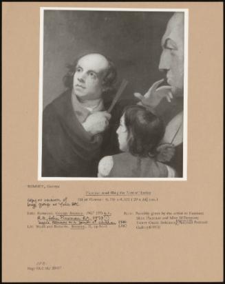 Flaxman Modelling The Bust Of Hayley