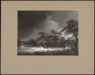 Storm And River Scene