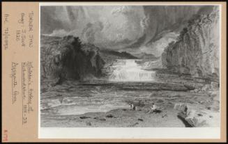 Whitaker's "History Of Richmondshire 1818-23": Aysgarth Force