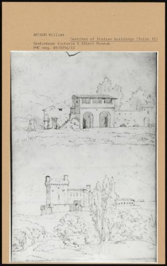 Sketches Of Italan Buildings (Folio 32)