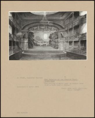 The Interior Of The Theatre Royal, Drury Lane